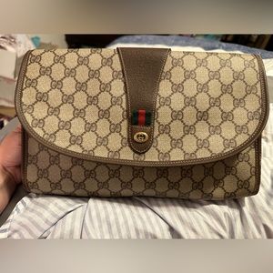 Gucci Vintage Sherry line clutch